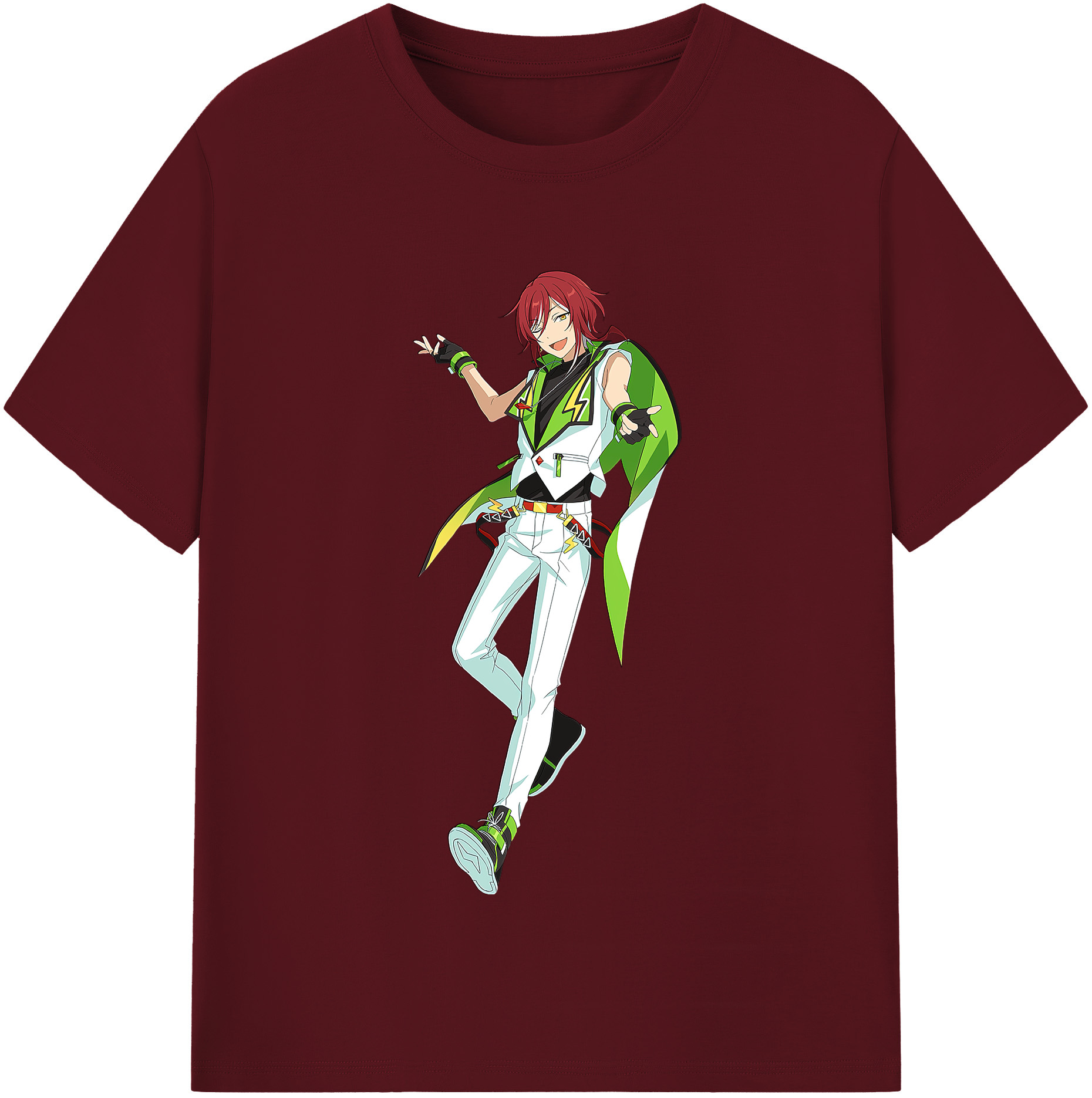 （画像用） あんさんぶるスターズ! Ensemble Stars 綿100％半袖Tシャツ（フロントプリント）